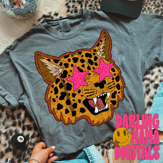 Preppy cheetah bobcat