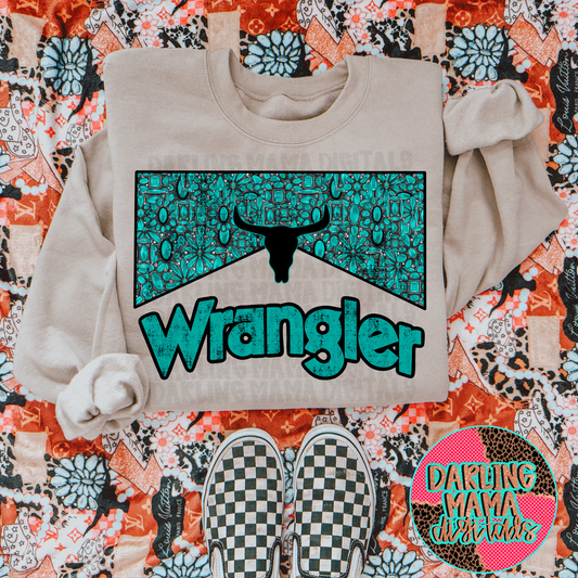 Turquoise Jewel Wr*ngler