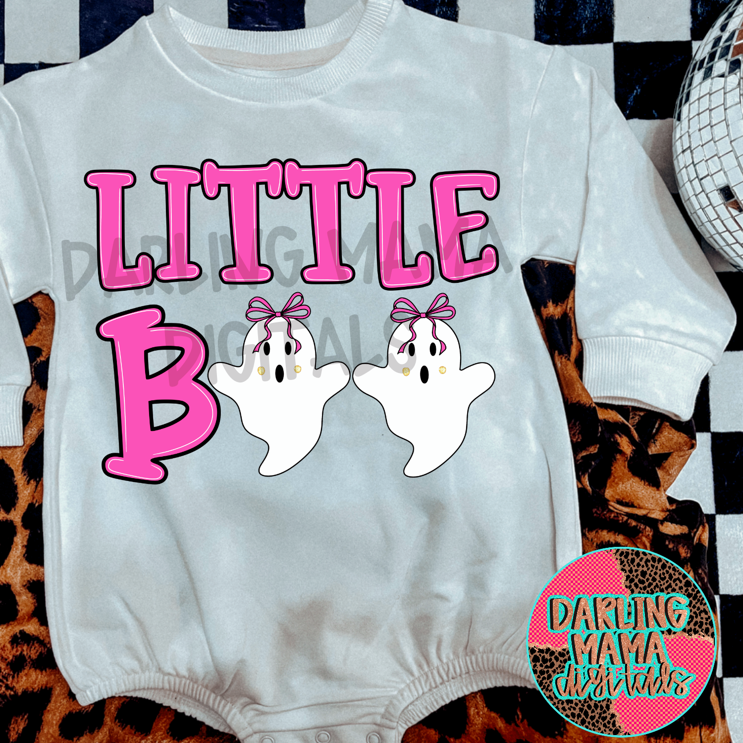 Girls little boo – Darling Mama Digitals