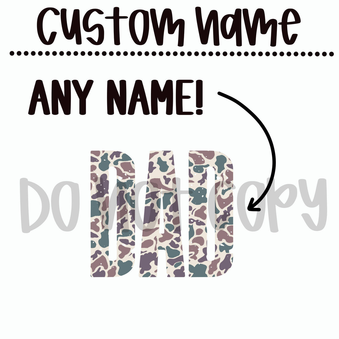 Duck Camo Custom Name