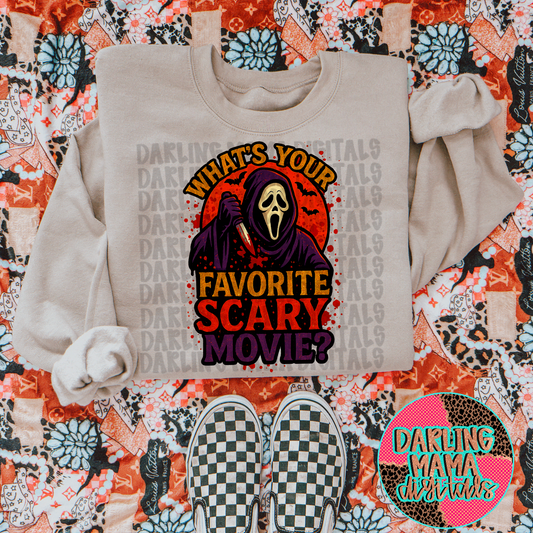 What’s your favorite scary movie?