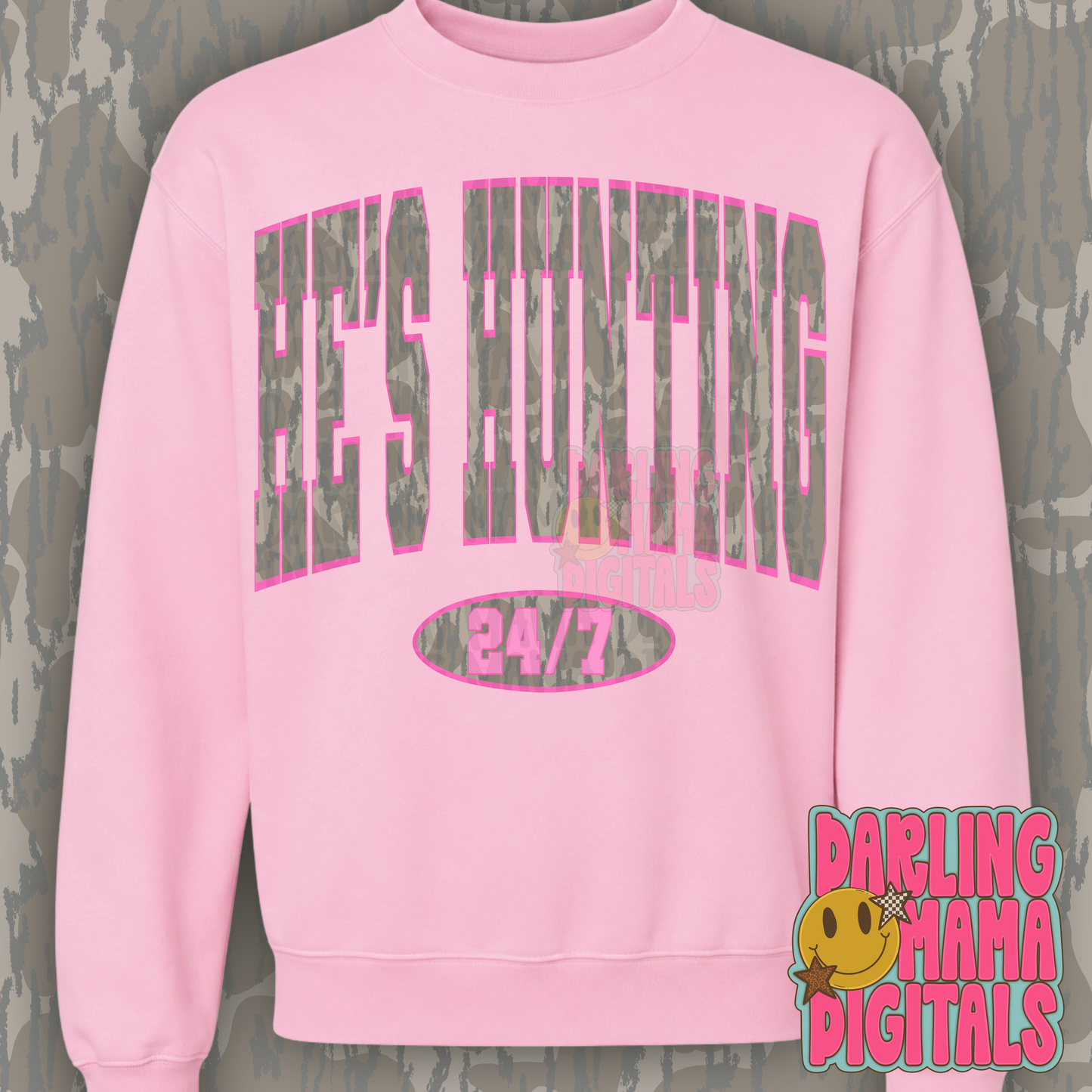 he’s hunting 24/7 3