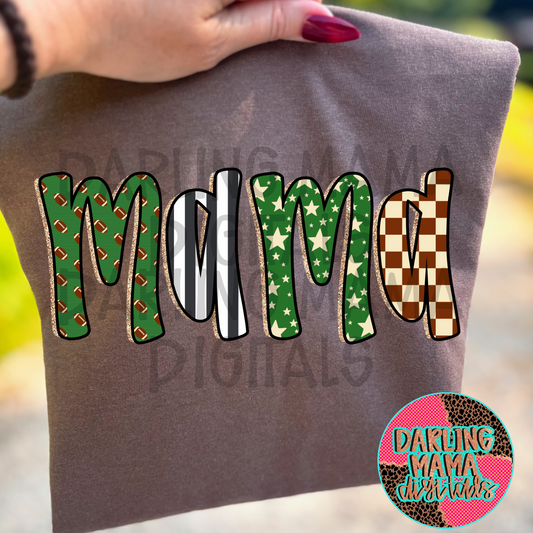 Preppy Football Mama