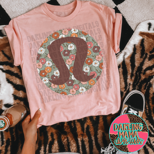 Green Fall Floral L*Lu