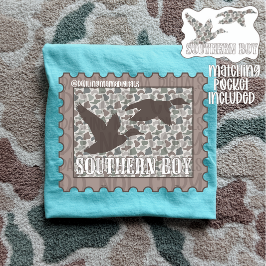 Southern boy ducks