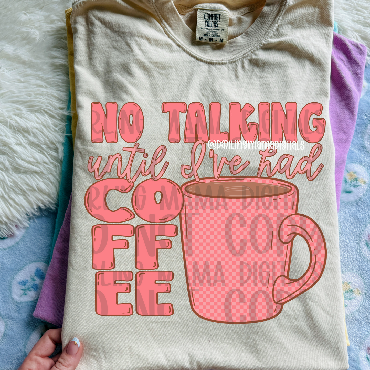 No talking until I’ve had coffee