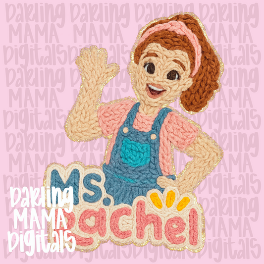 VERY LIMITED yarn texture pink kids show