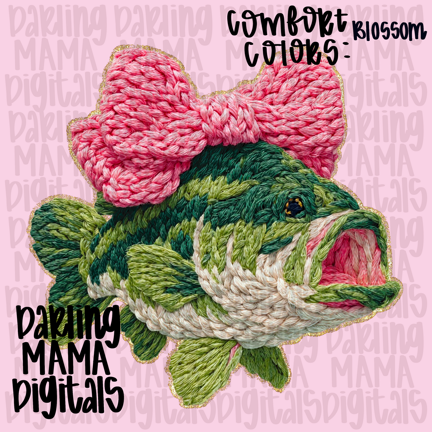 VERY LIMITED yarn texture bass with bow