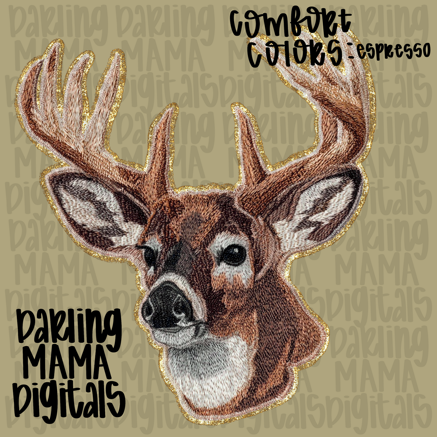 VERY LIMITED yarn texture buck