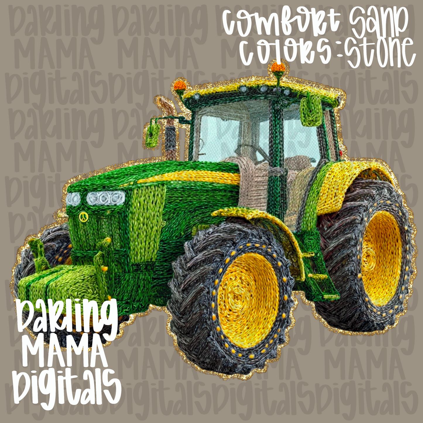 LIMITED yarn texture tractor