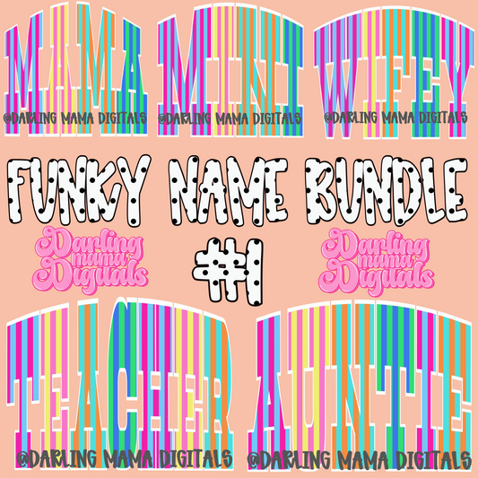 Funky name bundle 1