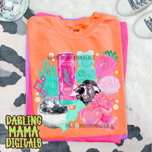 Pink Slush collage