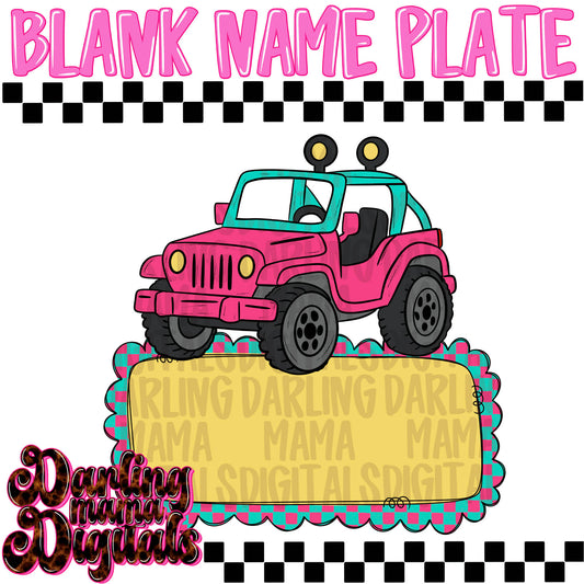 Girl Jeep