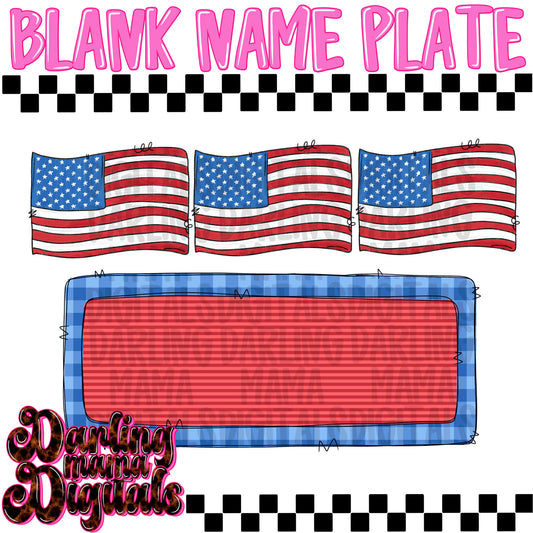 Boy American Flag