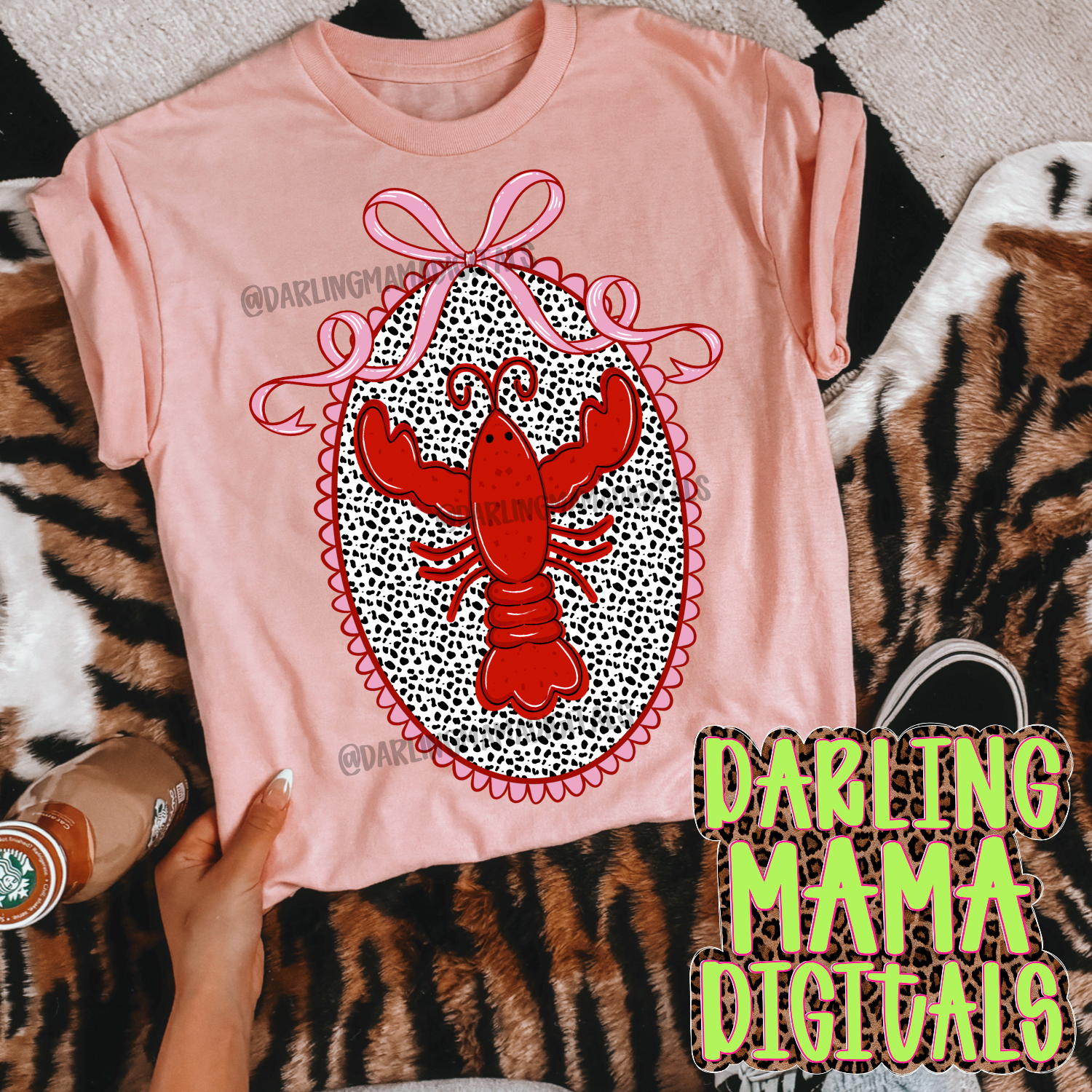 Crawfish frame – Darling Mama Digitals