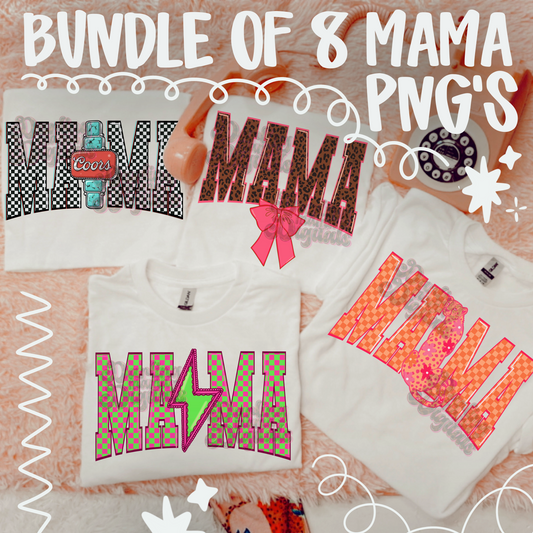 8 MAMA PNG BUNDLE