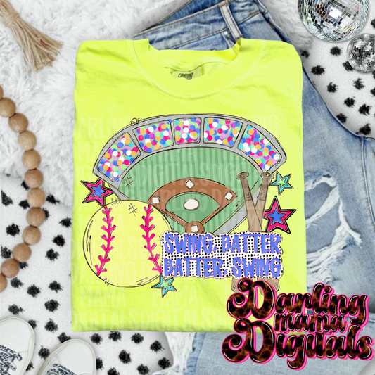 Swing Batter Batter Swing Softball
