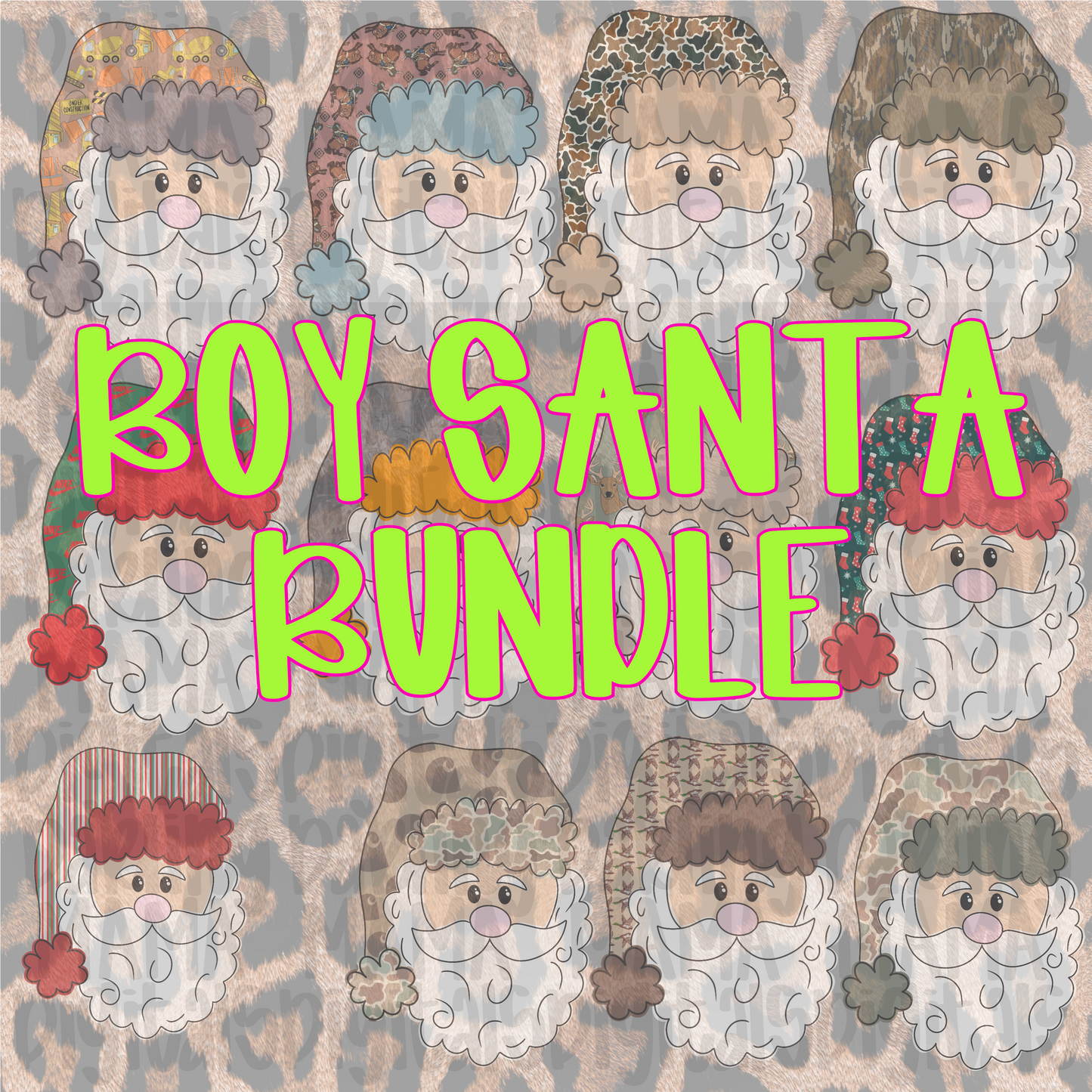 VERY LIMITED Cute Boy Santa Bundle