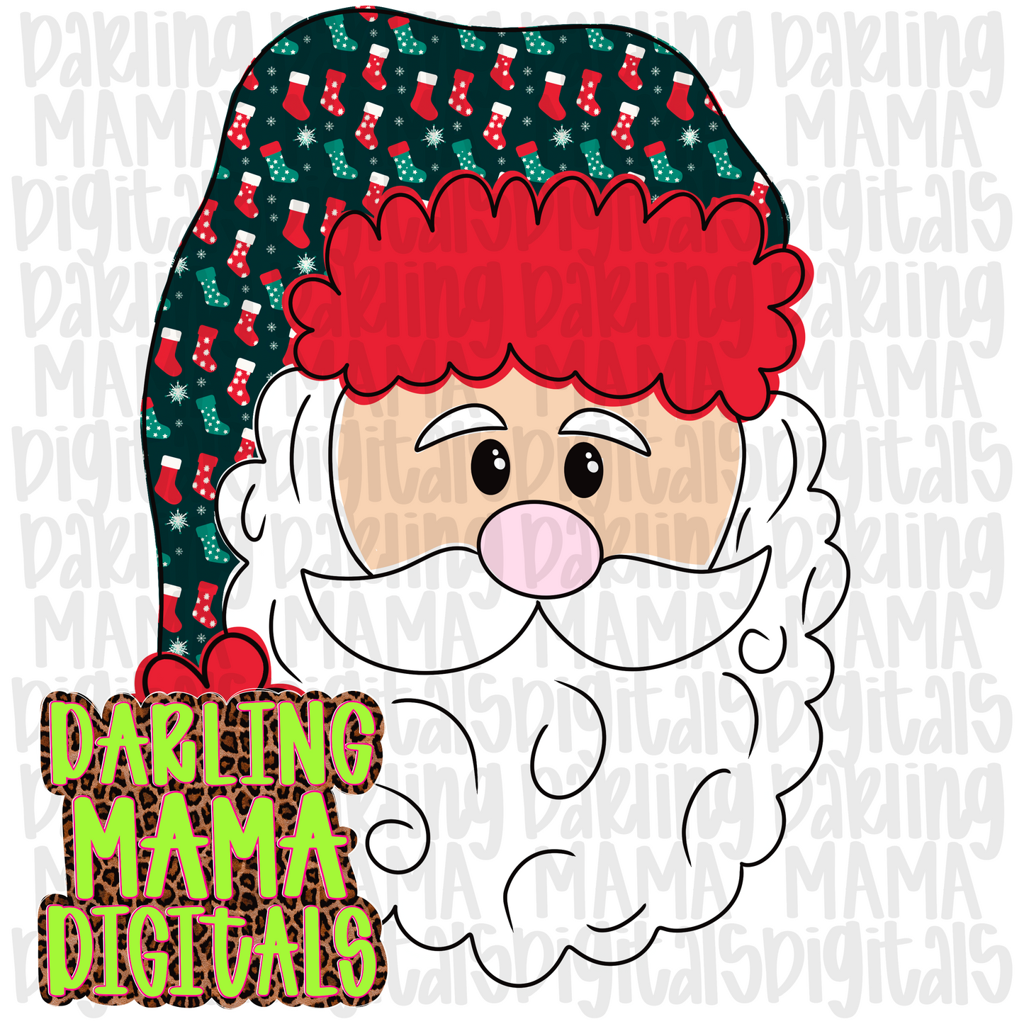 LIMITED stocking santa