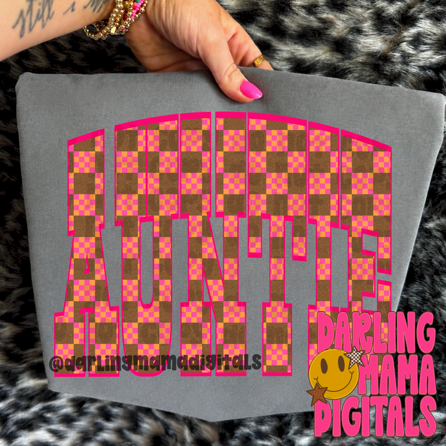 Cheetah & Checkered Auntie