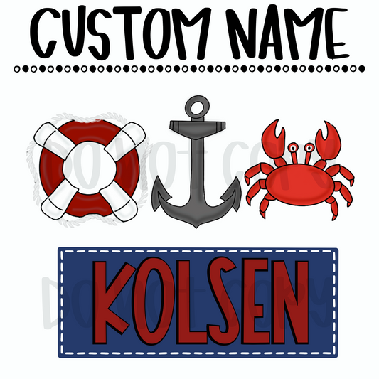 Anchor Custom name