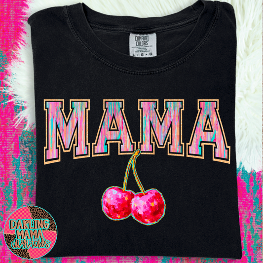 Brushstroke Cherry Mama