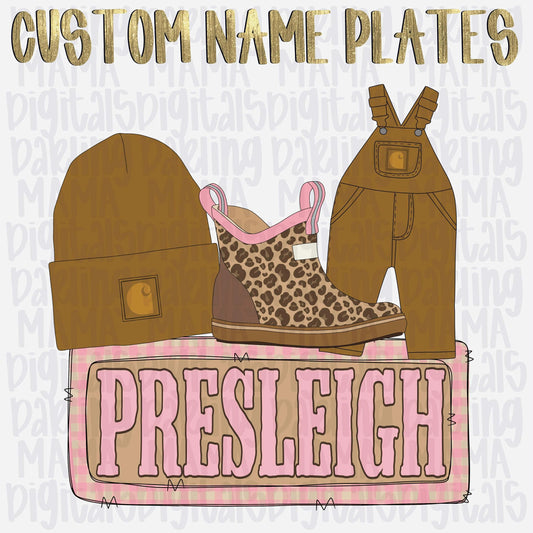 Girl boots and toboggan custom