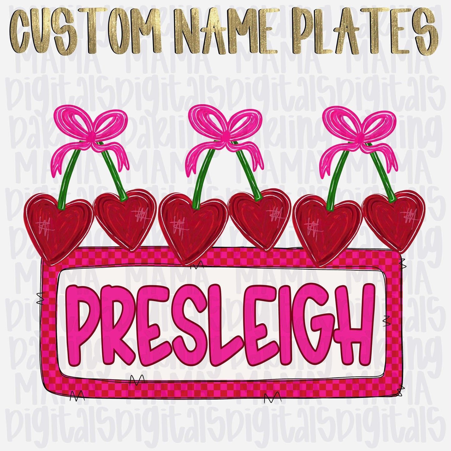 Cherry Hearts Custom