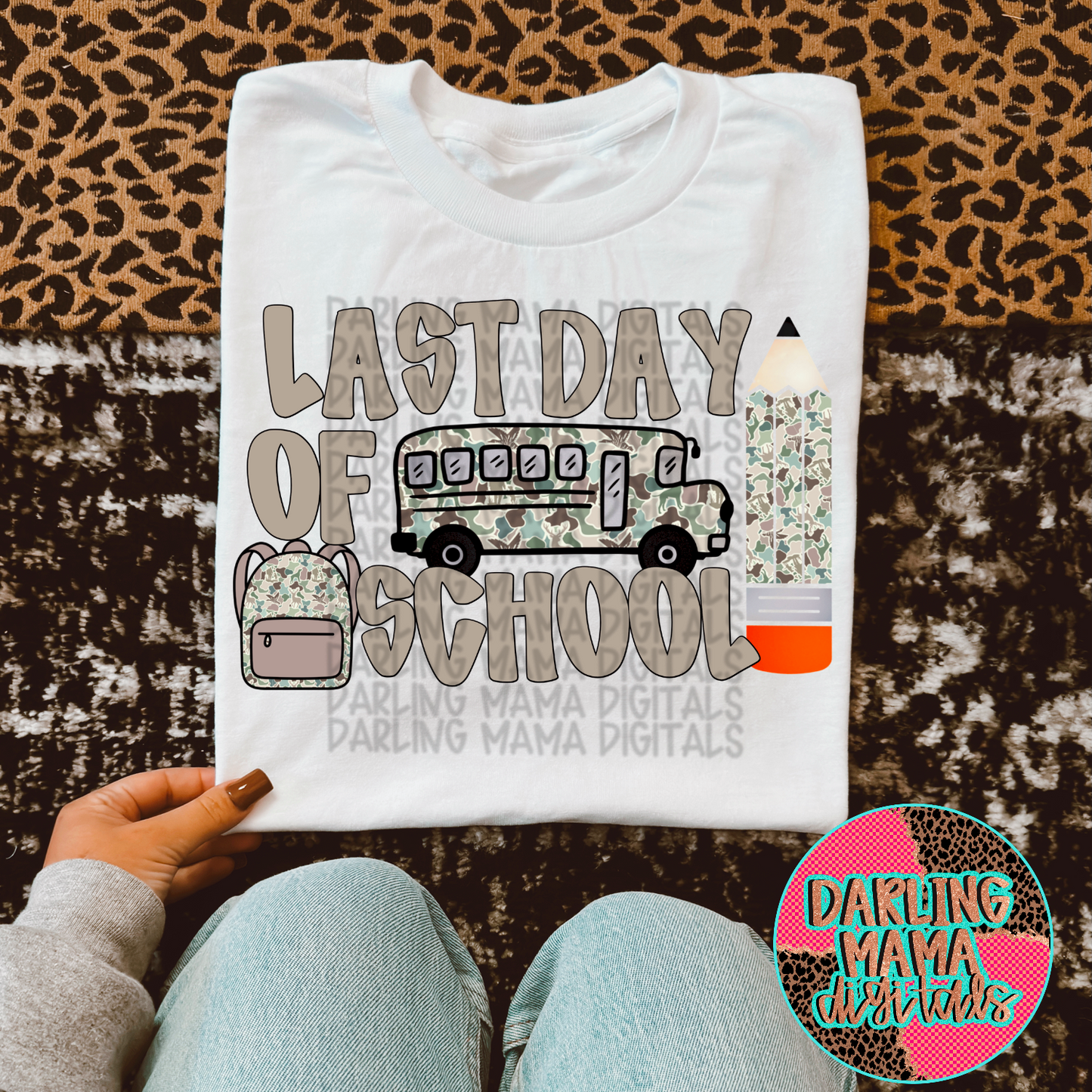 Camo Last Day Of School