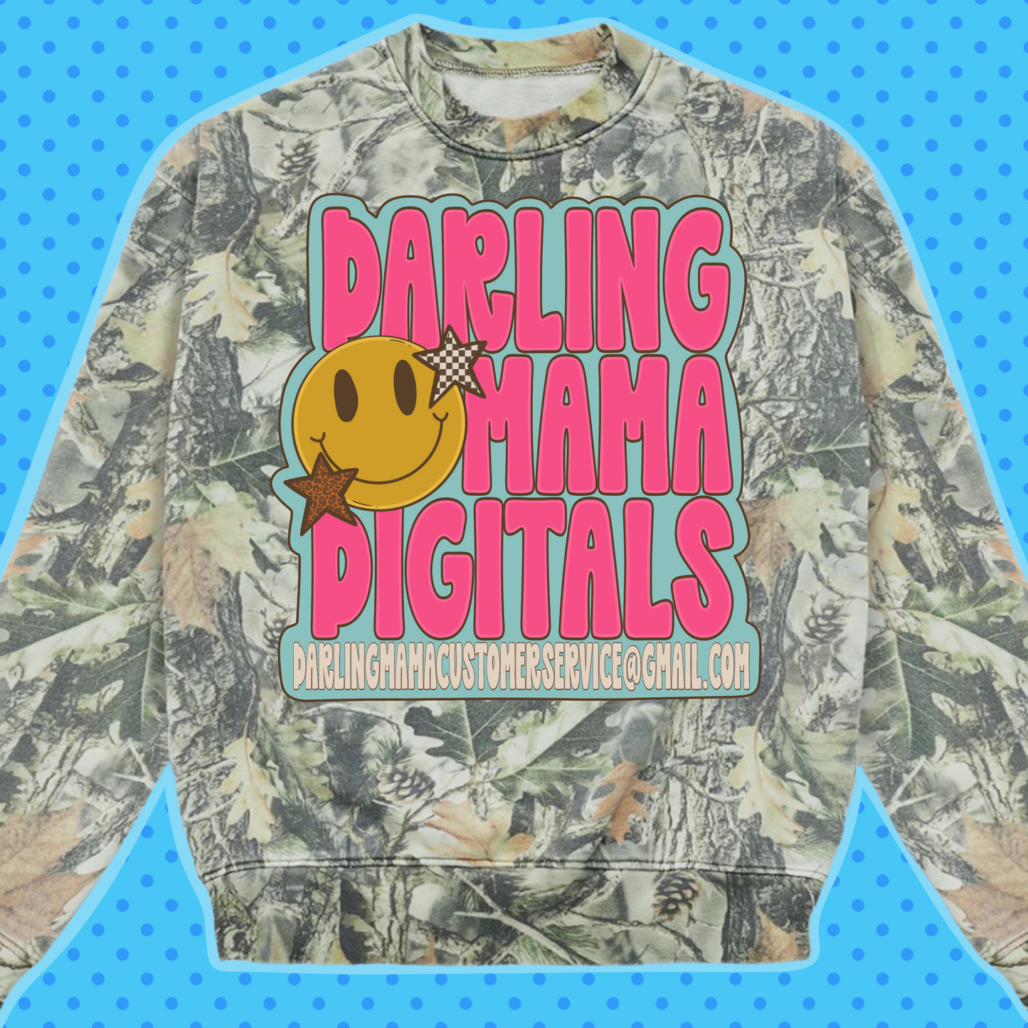 Cotton collective camo crew