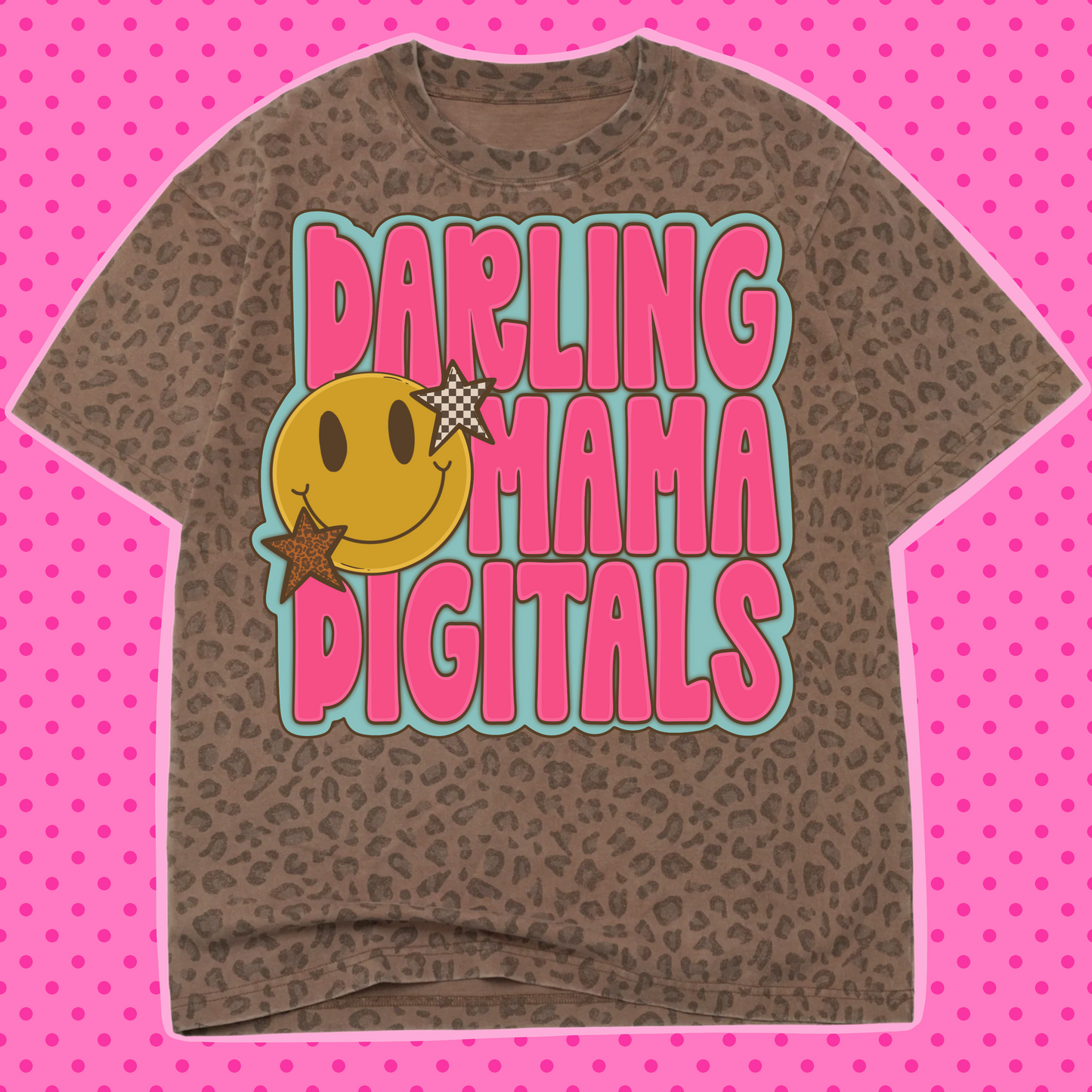Cotton collective leopard tee