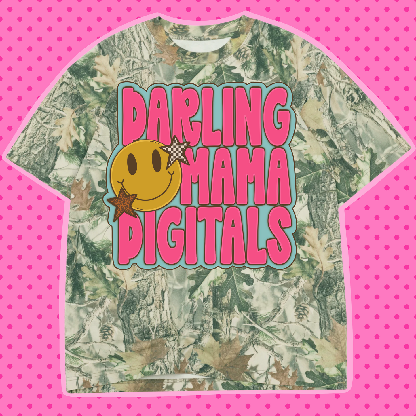 Cotton collective camo tee