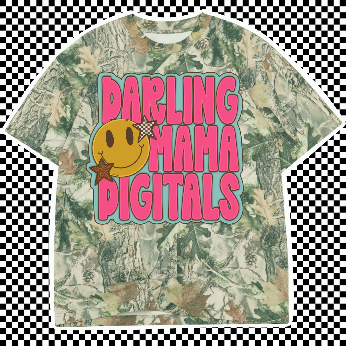 Cotton collective camo tee