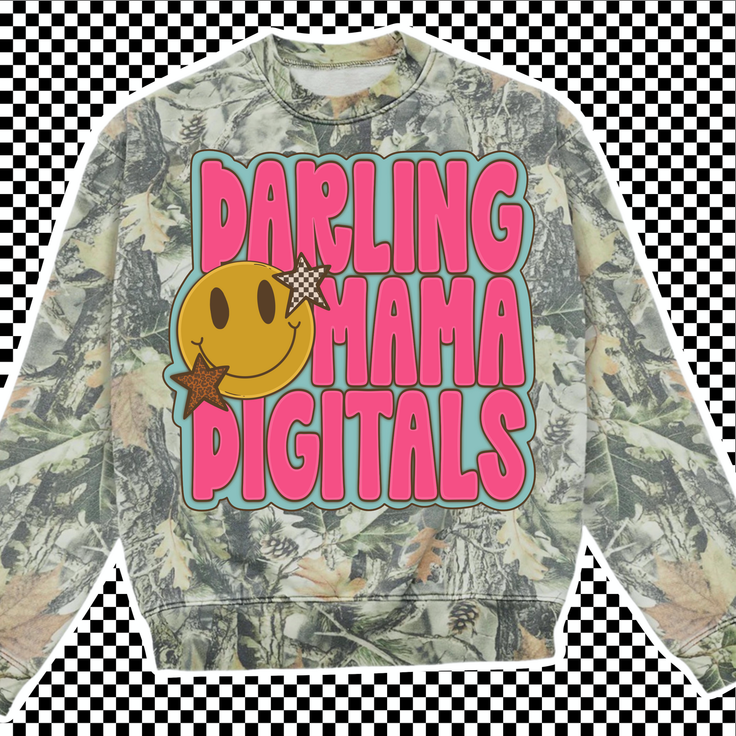 Cotton collective camo crew