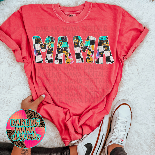 Preppy Checkered Mama