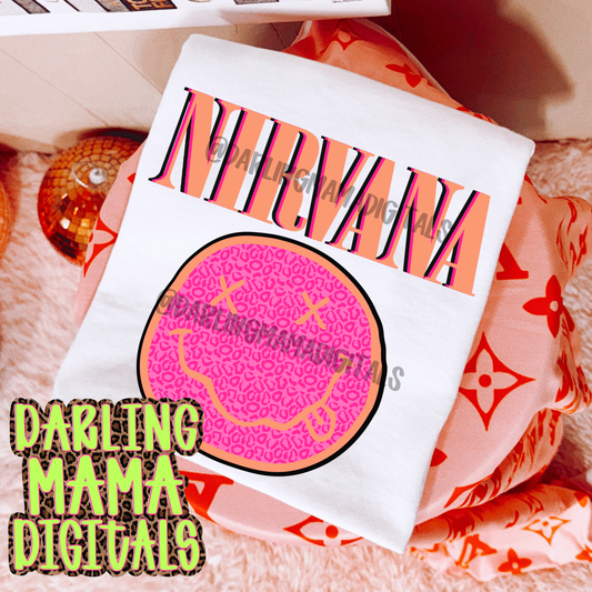 Orange and pink Cheetah n*rvana