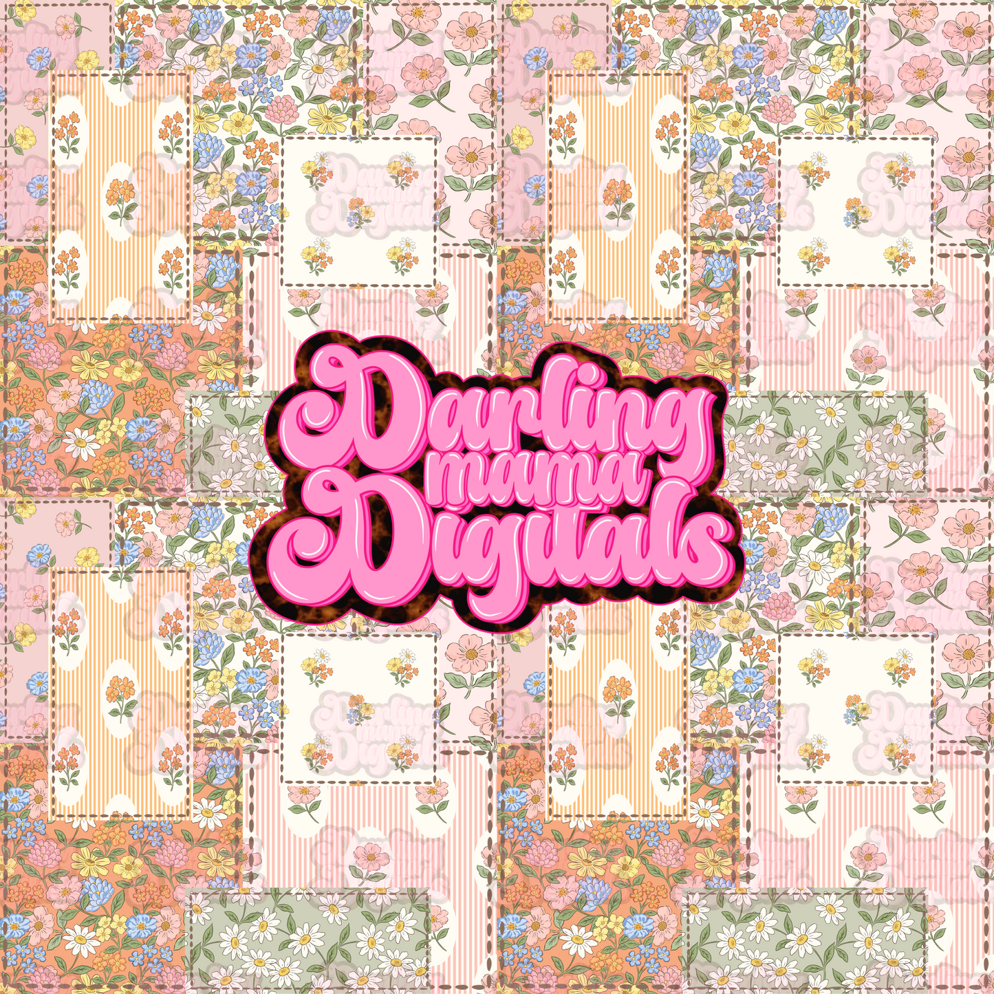 Floral patchwork 1