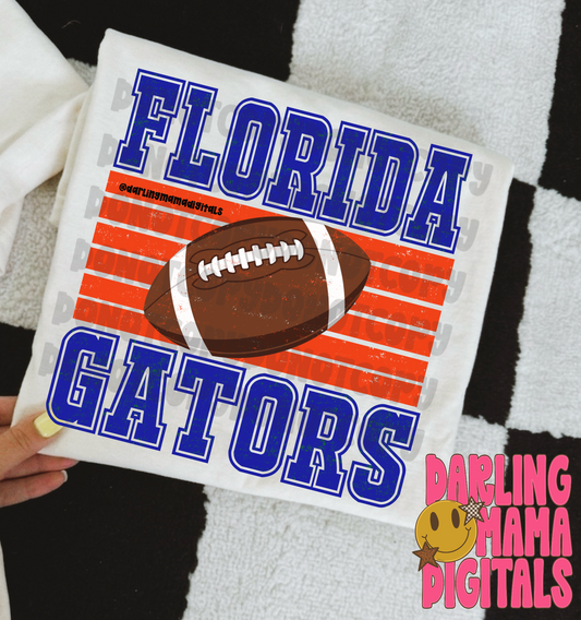 Striped football FL gators