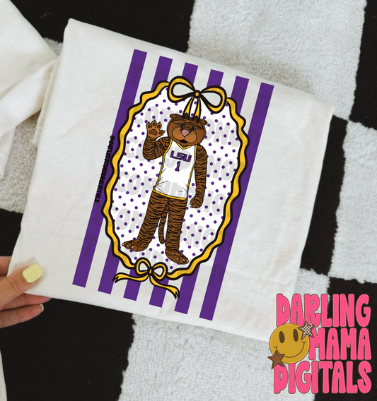 Preppy LSU tigers