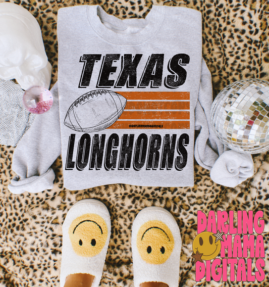 Striped football TX longhorns
