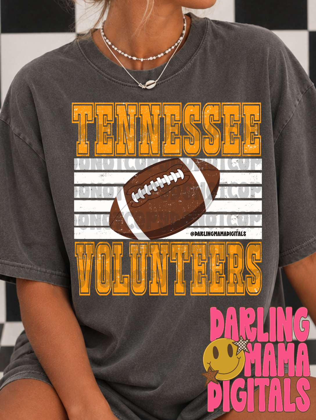 Striped football TN volunteers