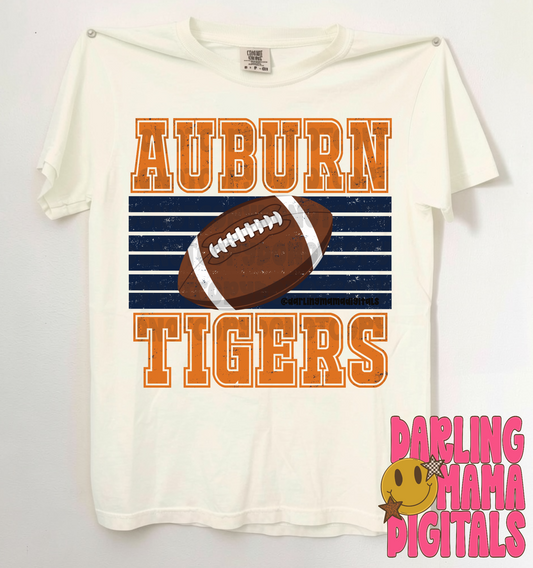 Striped football AU tigers